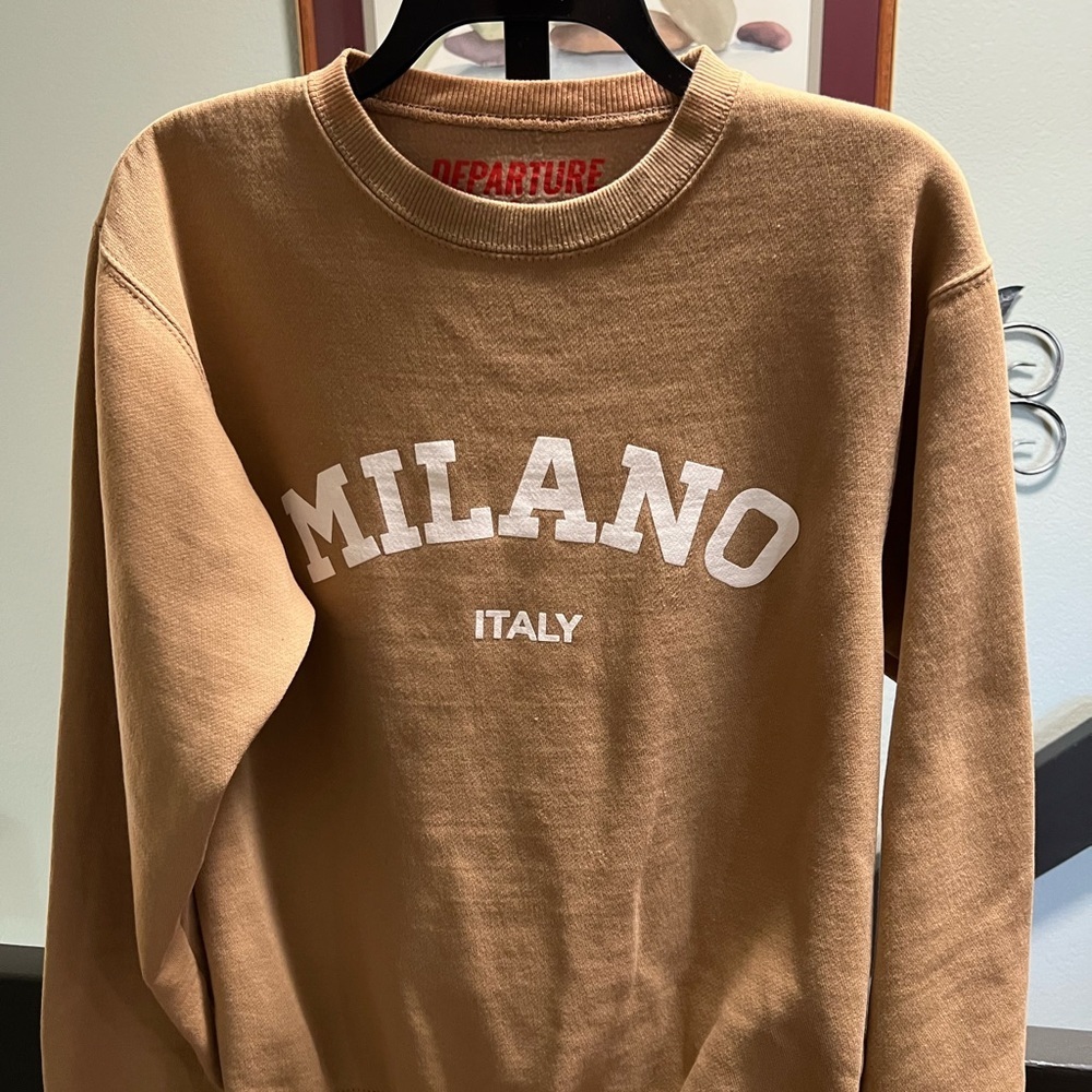 Milano Italy Brown Sweatshirt #294